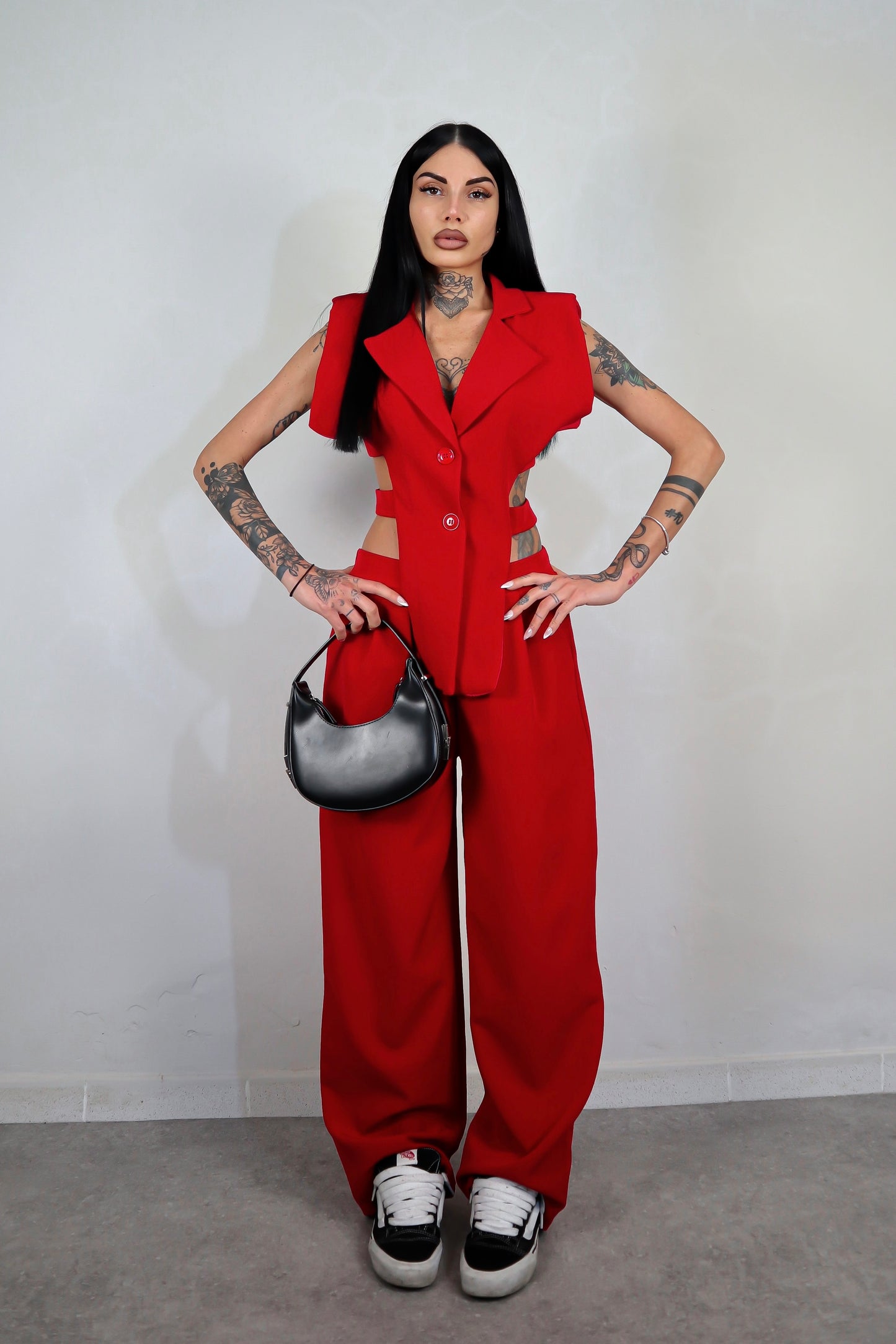 Tailleur Viper - Rosso