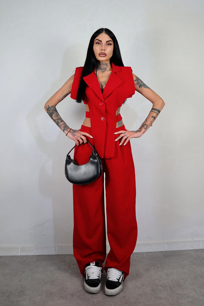 Tailleur Viper - Rosso