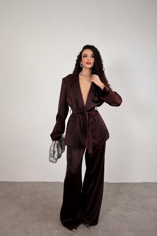 Tailleur Diva - Marrone