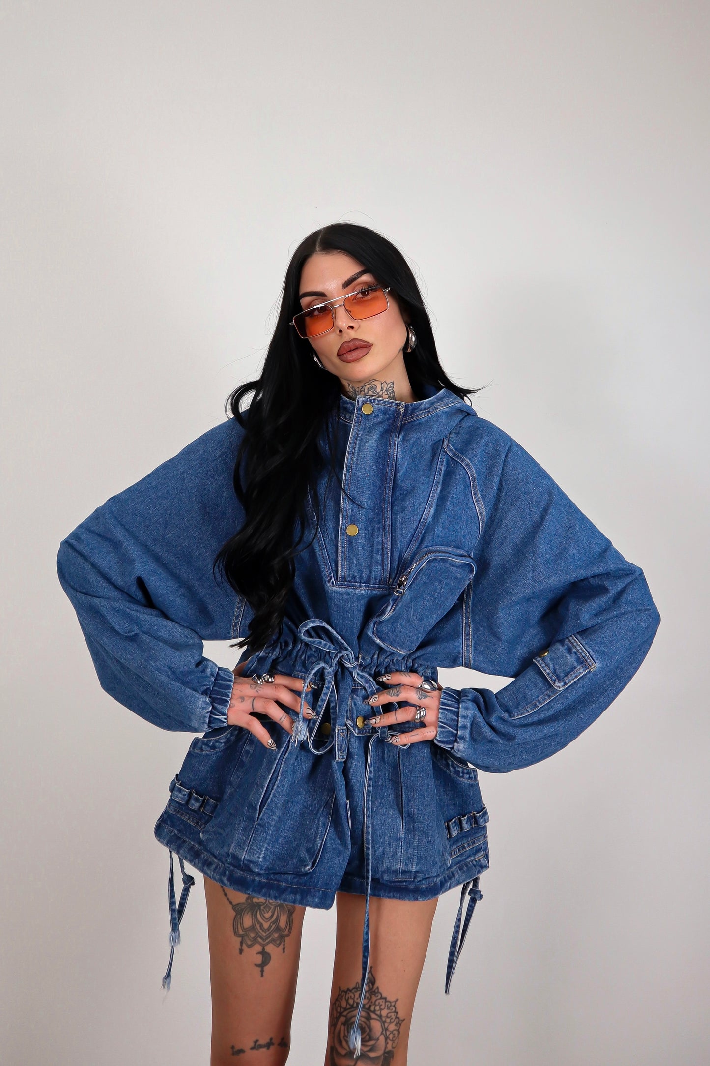 Abito Parka Denim