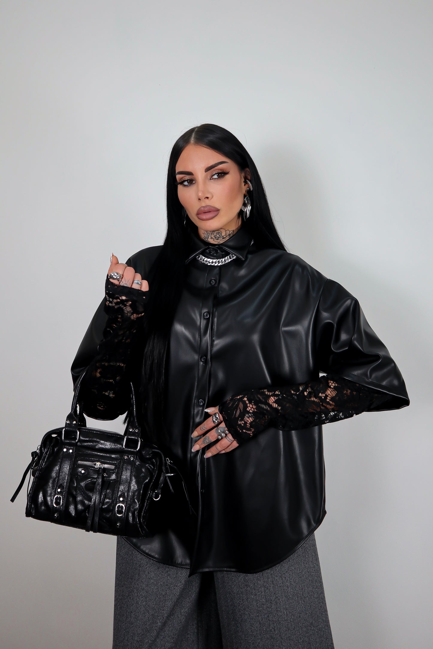 Camicia Ecopelle Joy