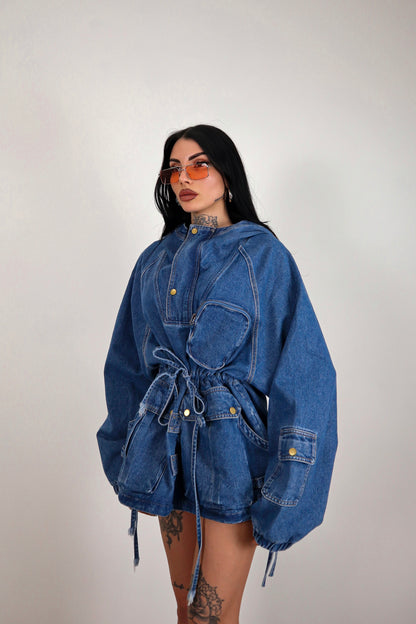 Abito Parka Denim