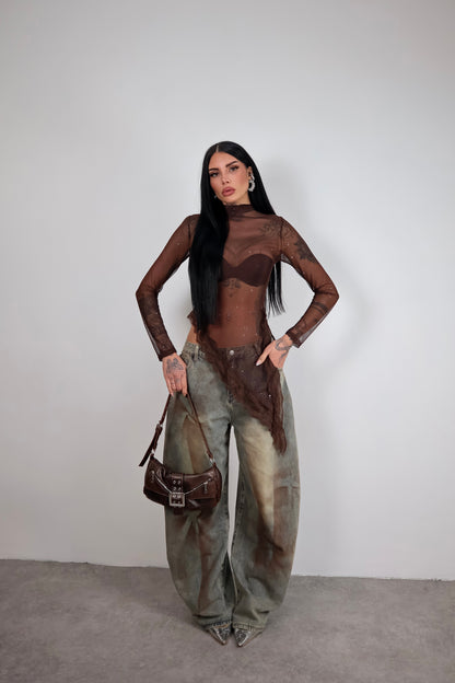 Maglia Alma - Marrone