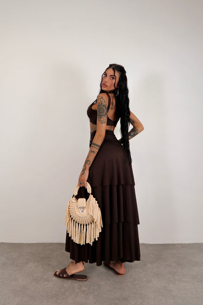 Completo Samantha - Marrone