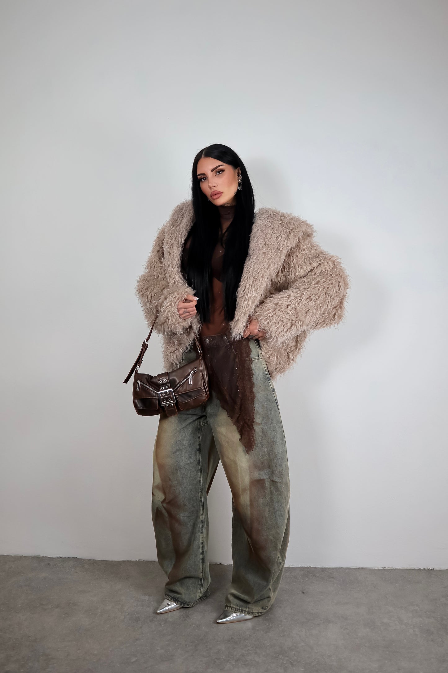 Pelliccia Mongolia - Beige