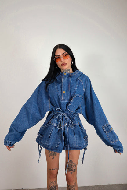 Abito Parka Denim