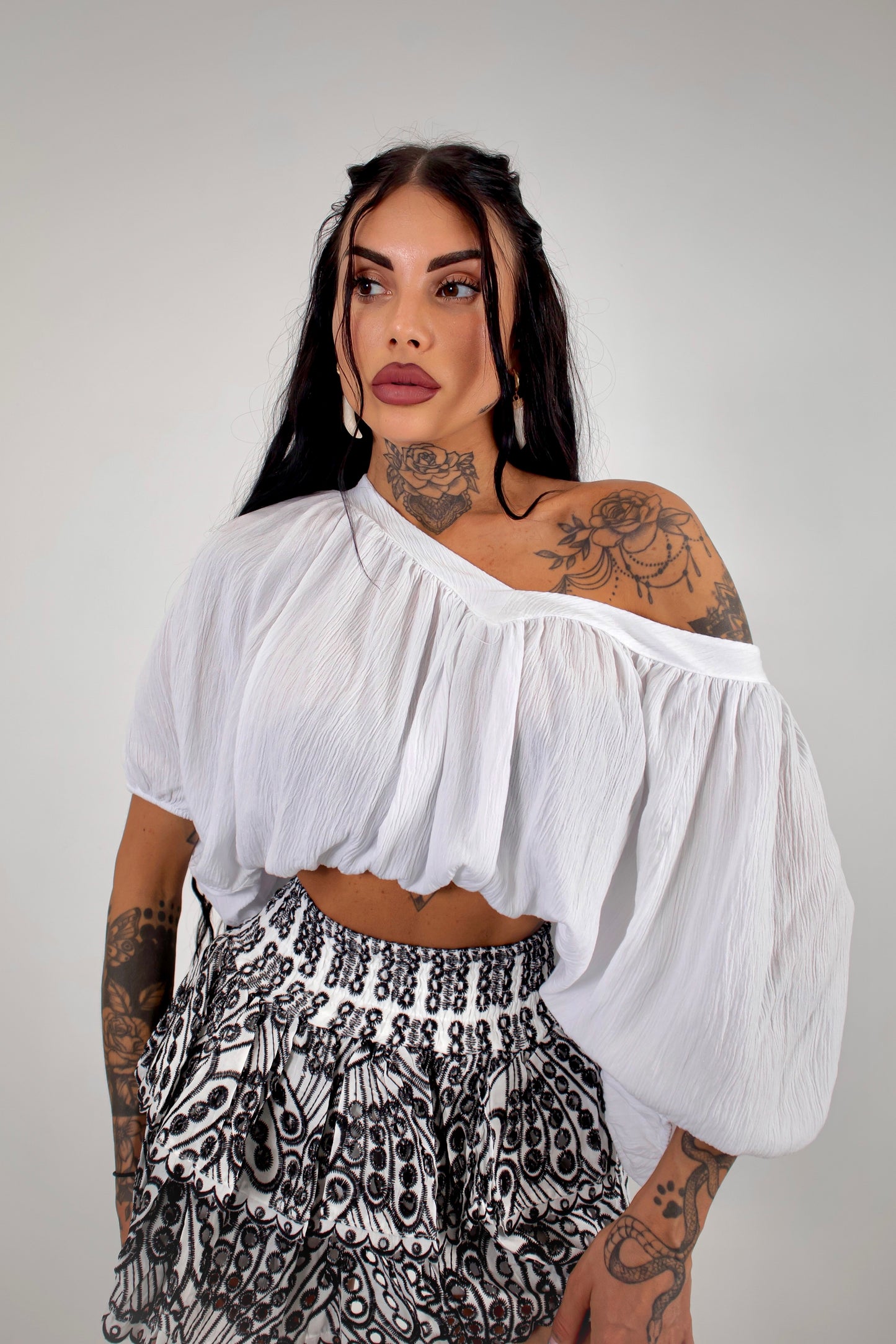 Blusa Nuvola - Bianco