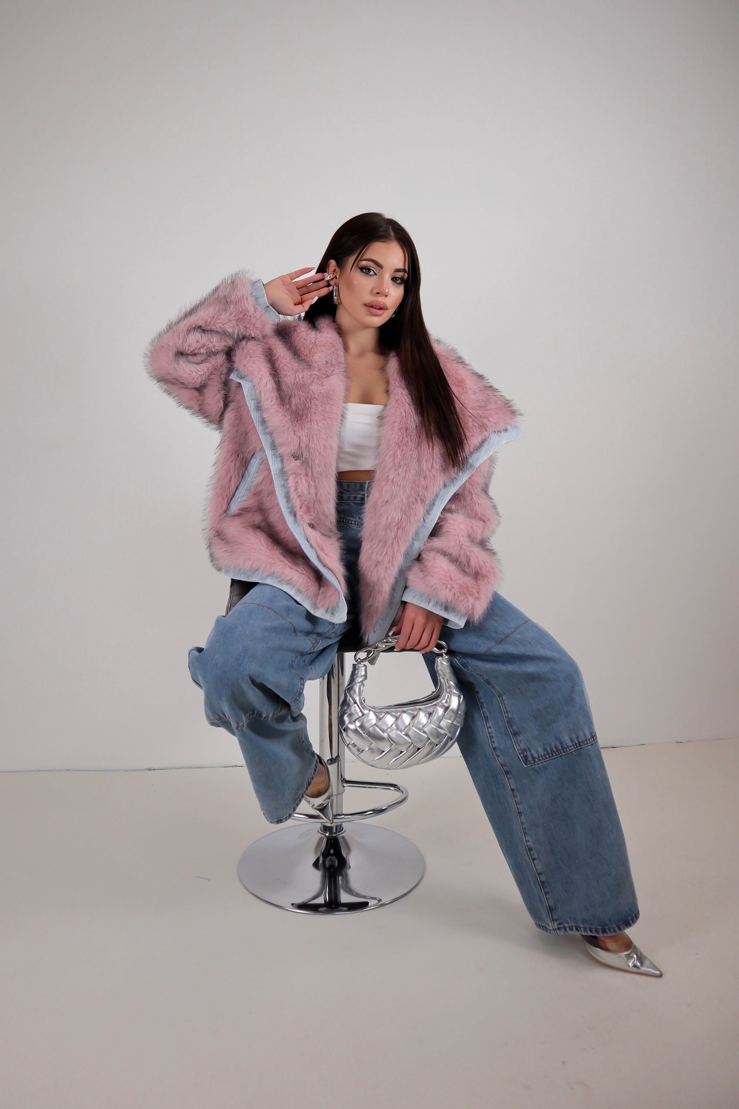Pelliccia Angel - Rosa