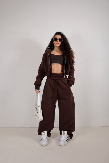 Completo Tuta Tris - Marrone