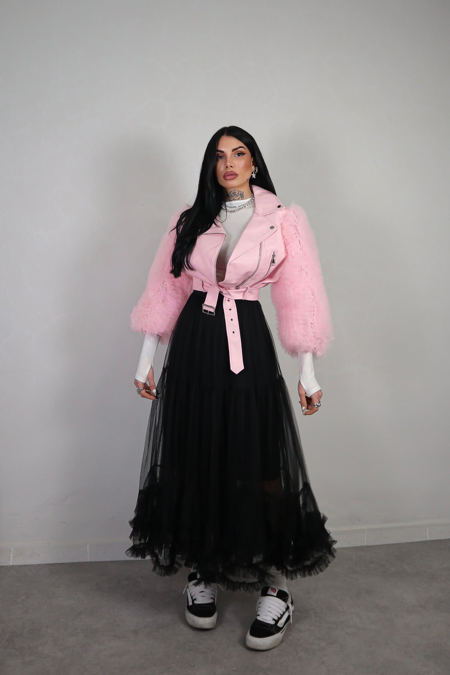 Giacca Ecopelle Barbie