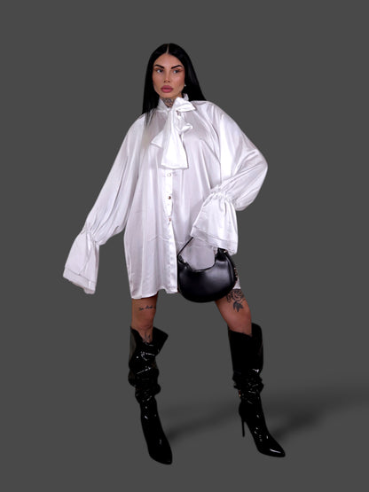Camicia Over Mozart - Bianco