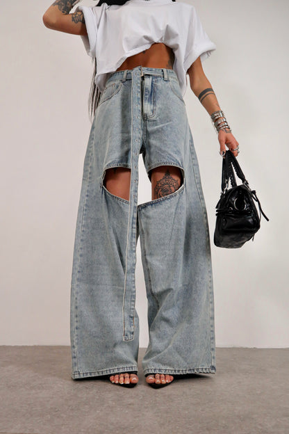 Jeans cut out Bryanna
