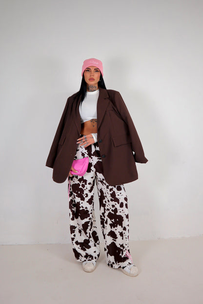 Blazer Maxi - Marrone