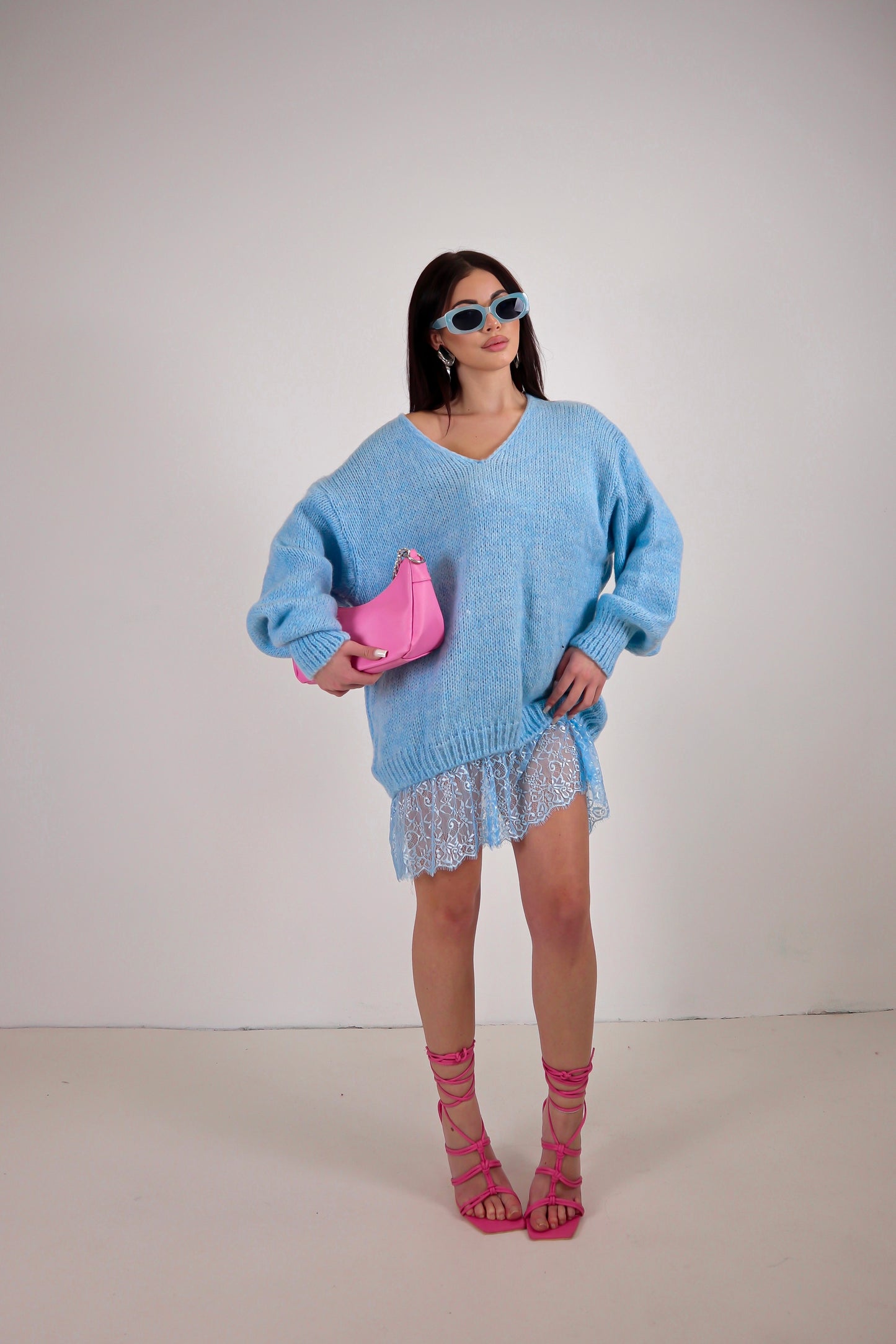 Maglione Polly - Azzurro
