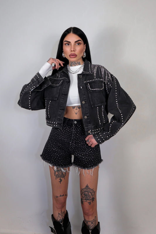 Giacca denim Shine