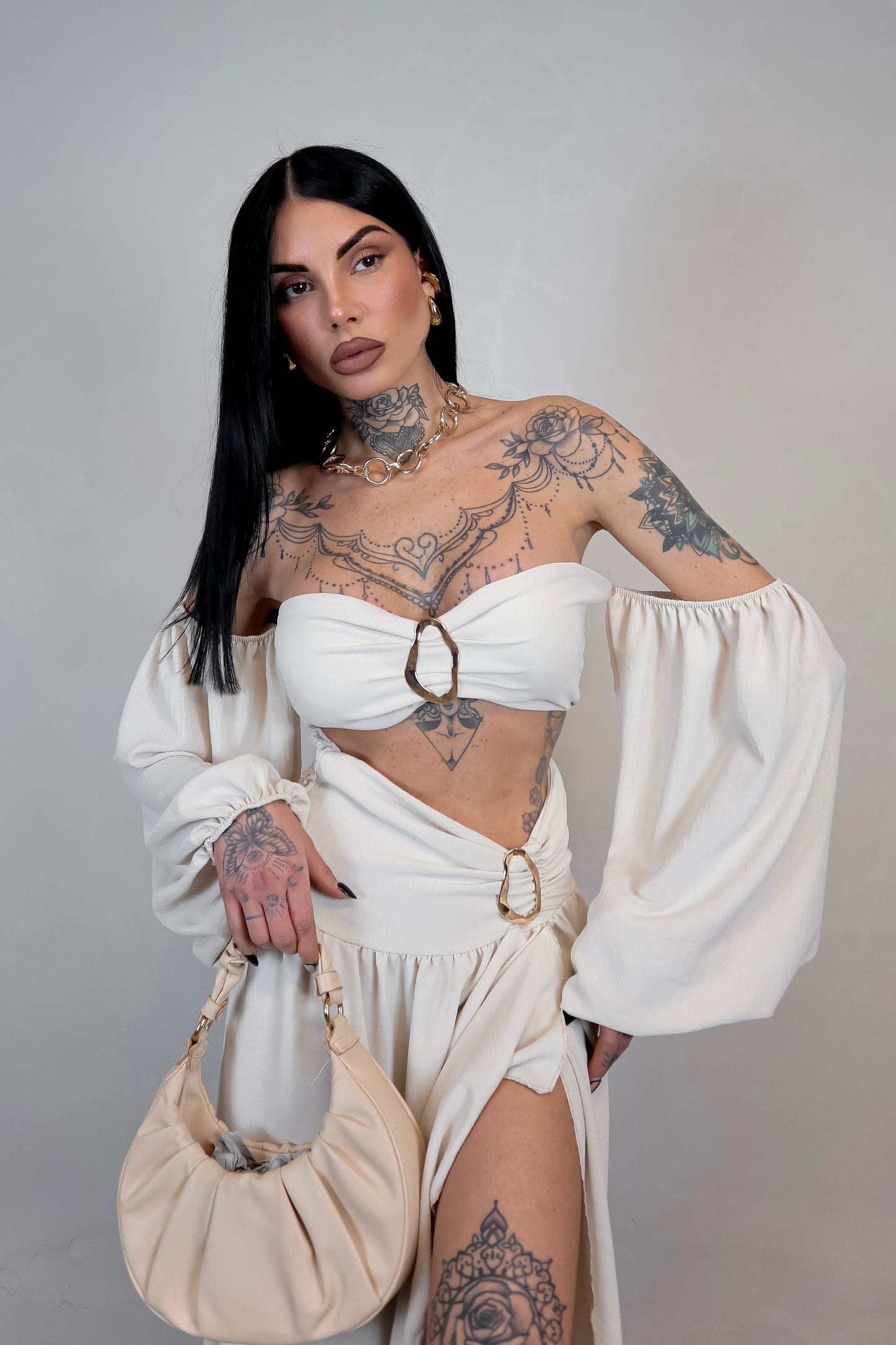 Completo Esmeralda - Beige