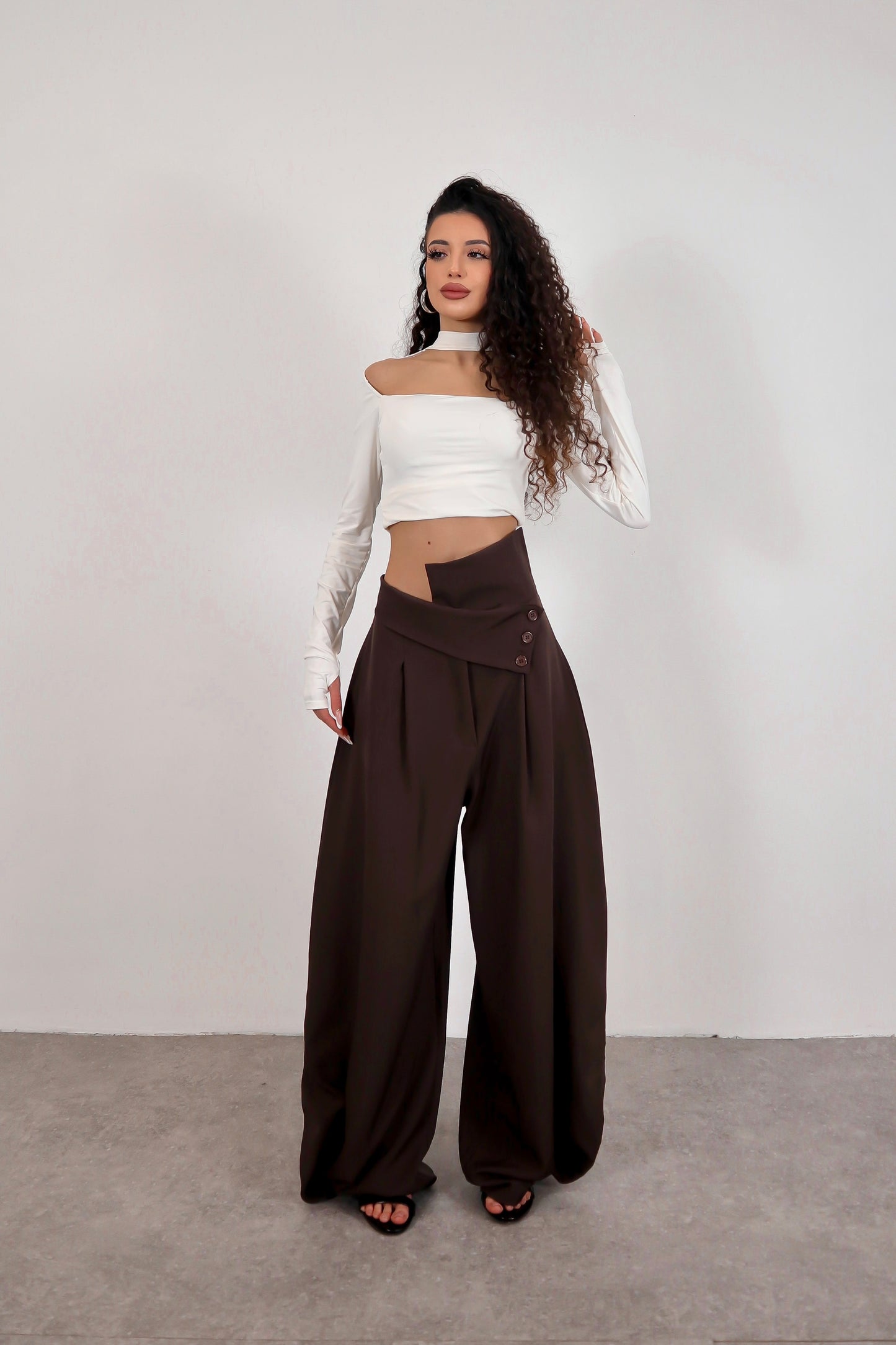 Pantalone Ermes - Marrone
