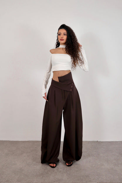 Pantalone Ermes - Marrone