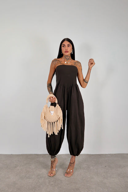 Tuta intera / pantalone Abibi - Marrone