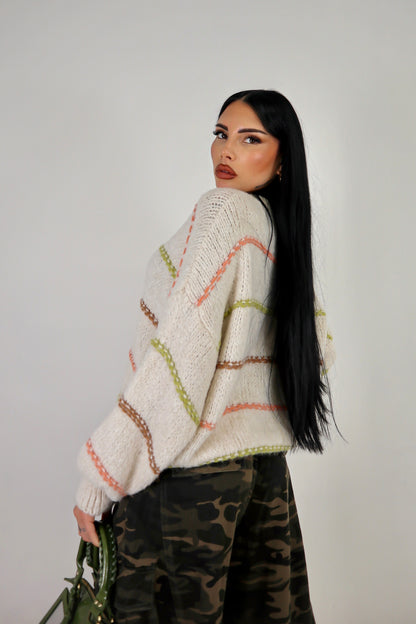 Maglione Delicious - Panna