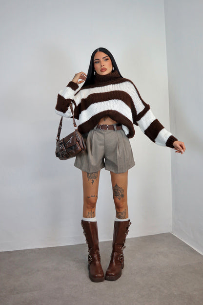 Shorts Louise - Tortora