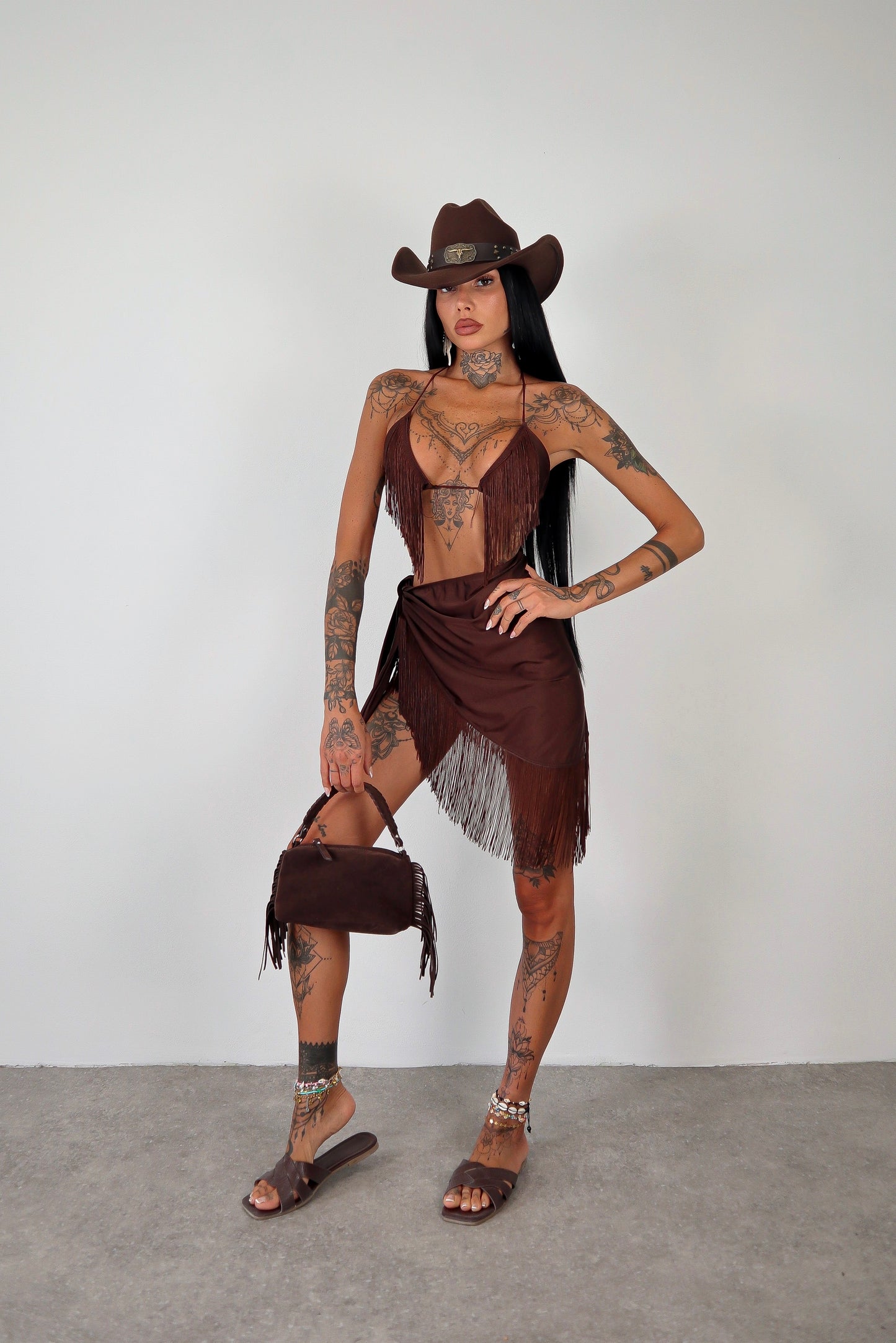 Set bikini Filipa - Marrone