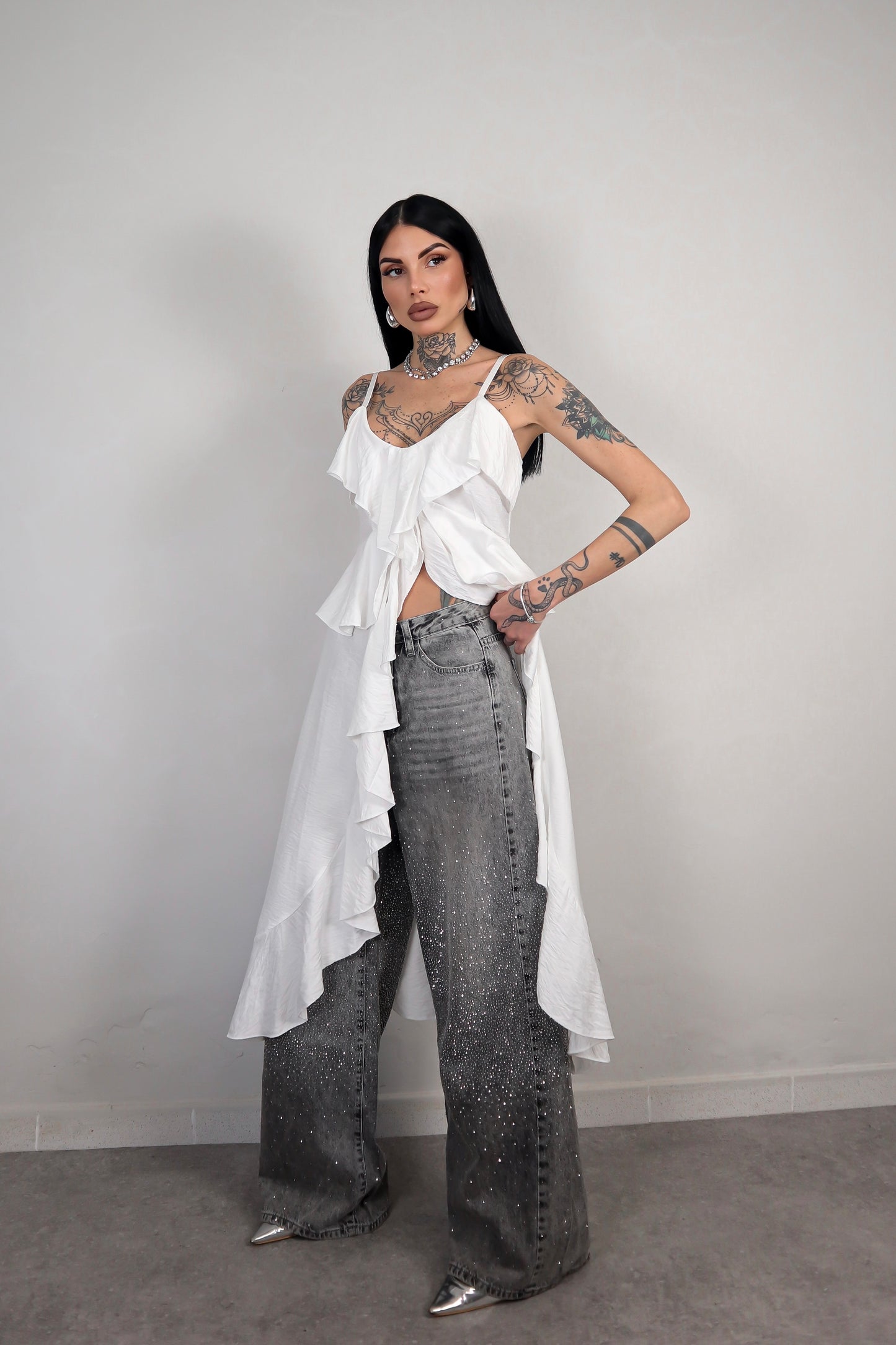 Top Amelia - Bianco