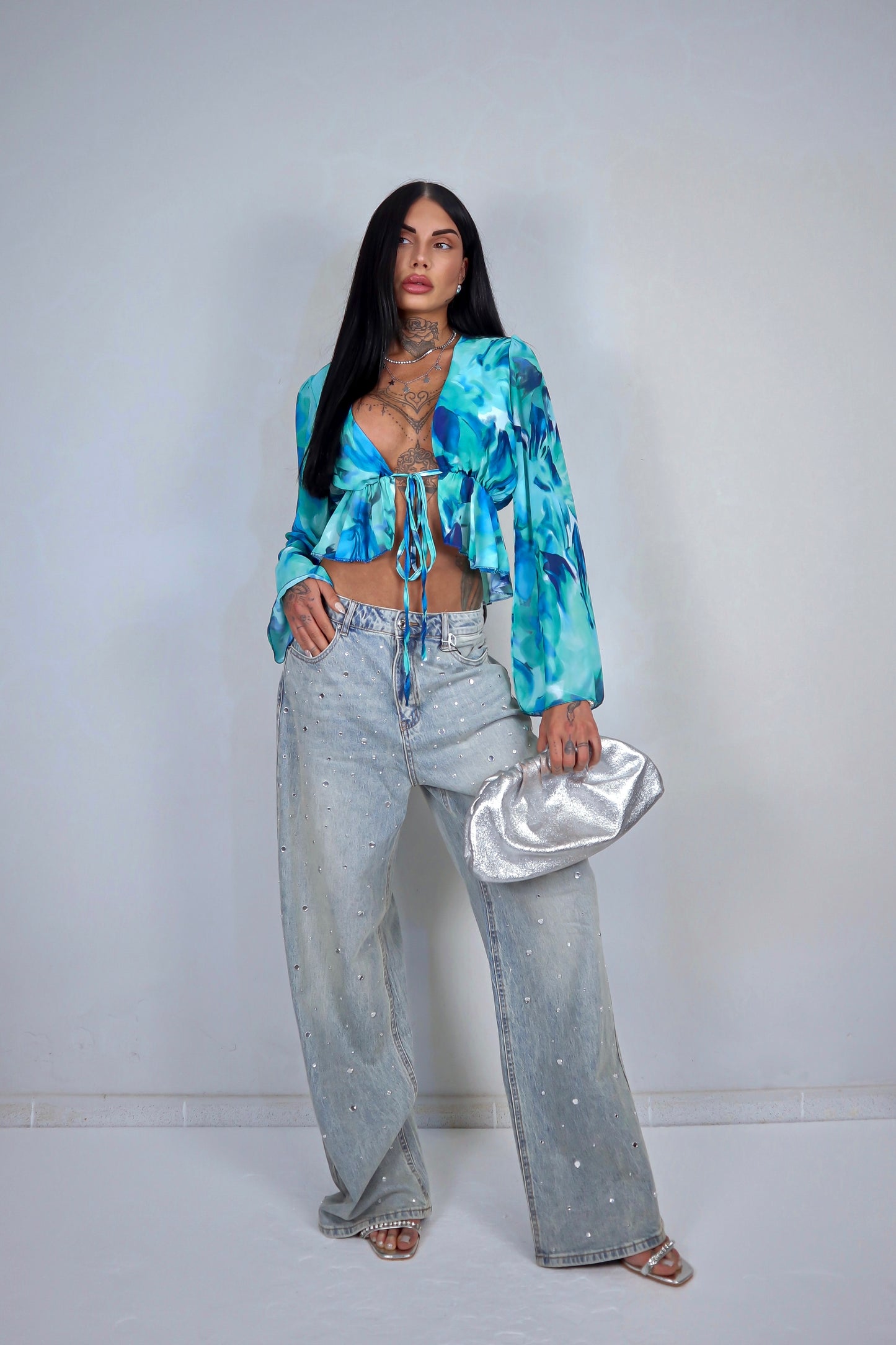 Blusa Antartide - Verde&Blu