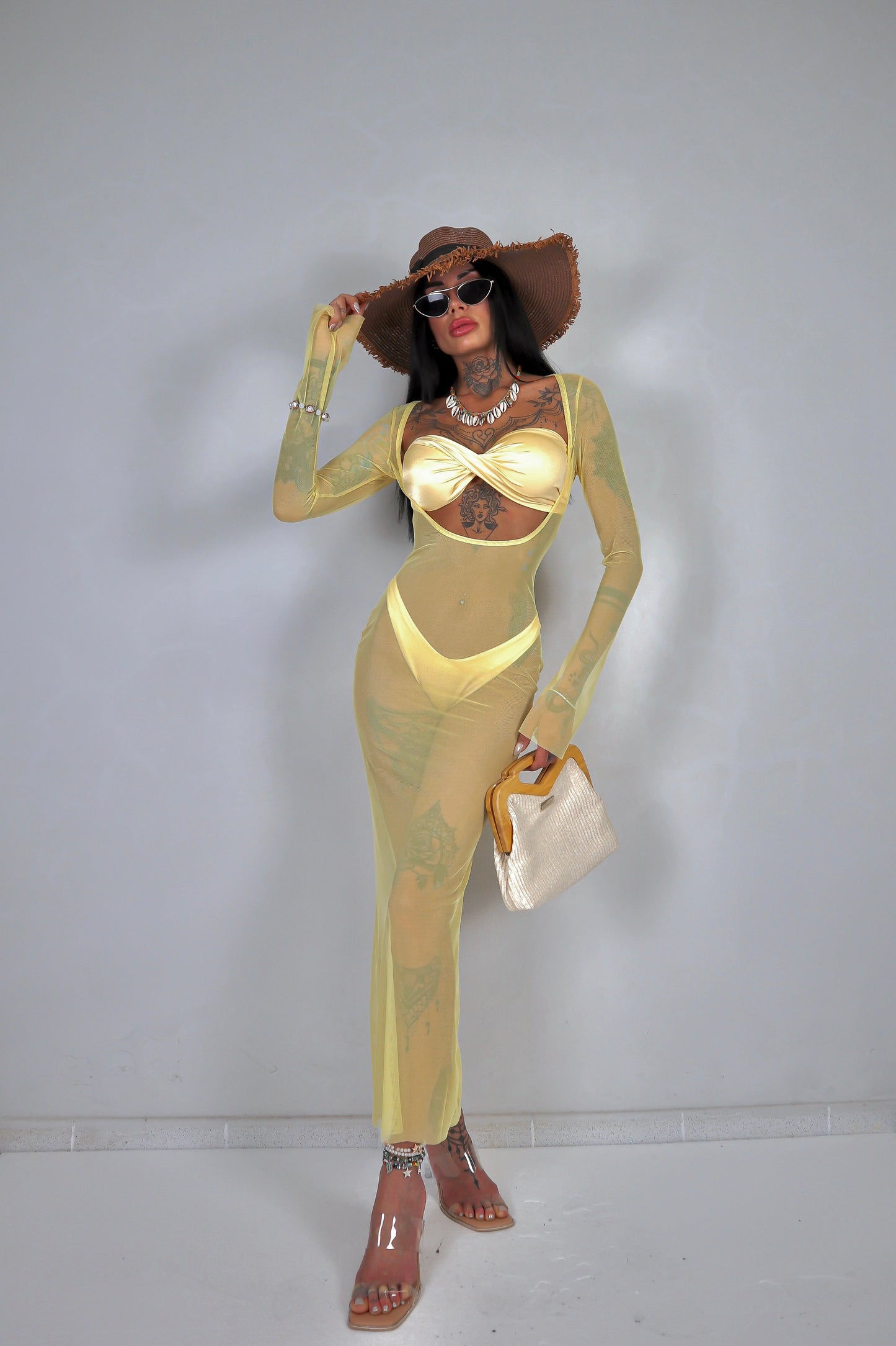 Set Bikini Malaga - Giallo