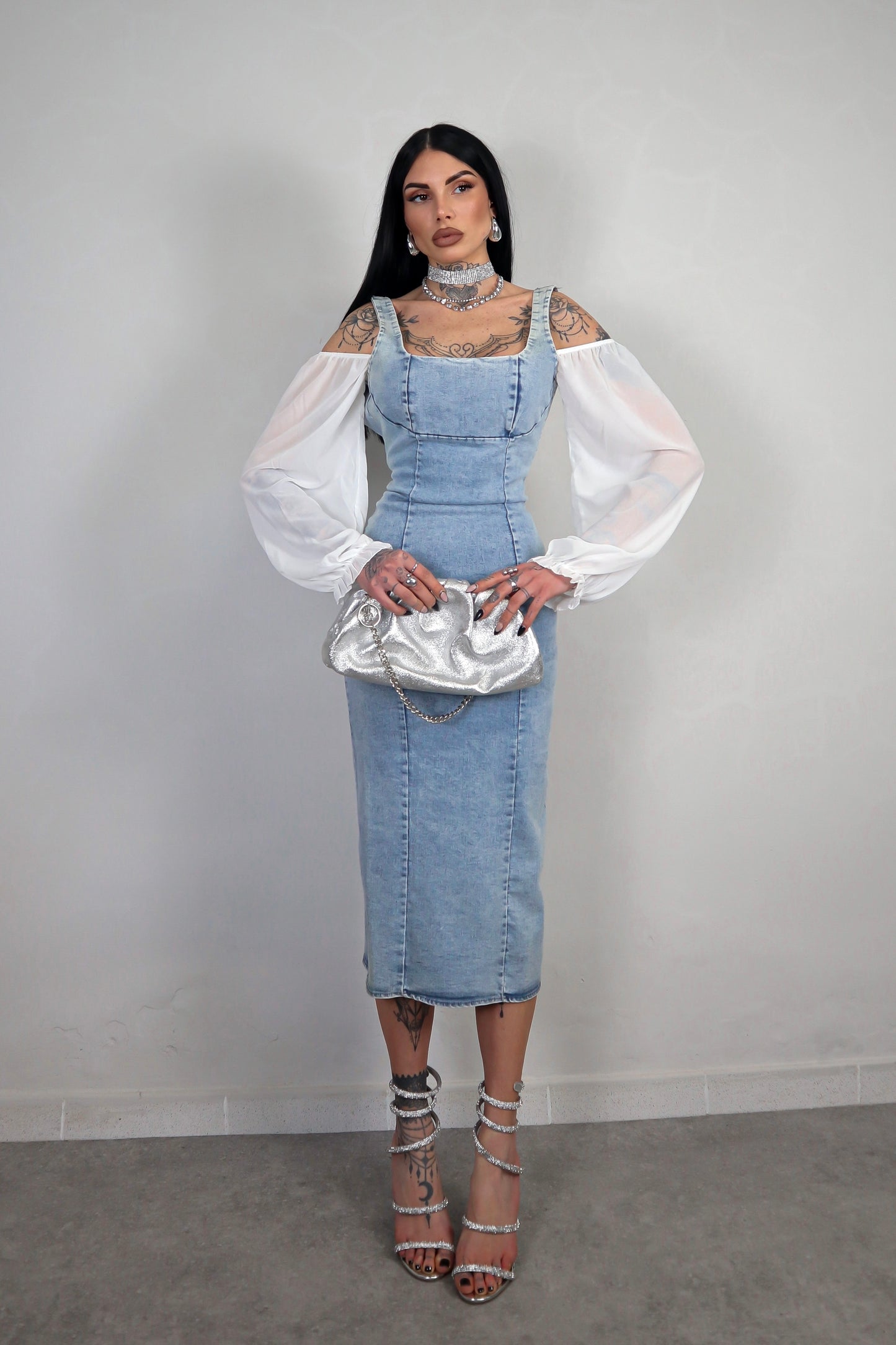 Abito denim Margaret