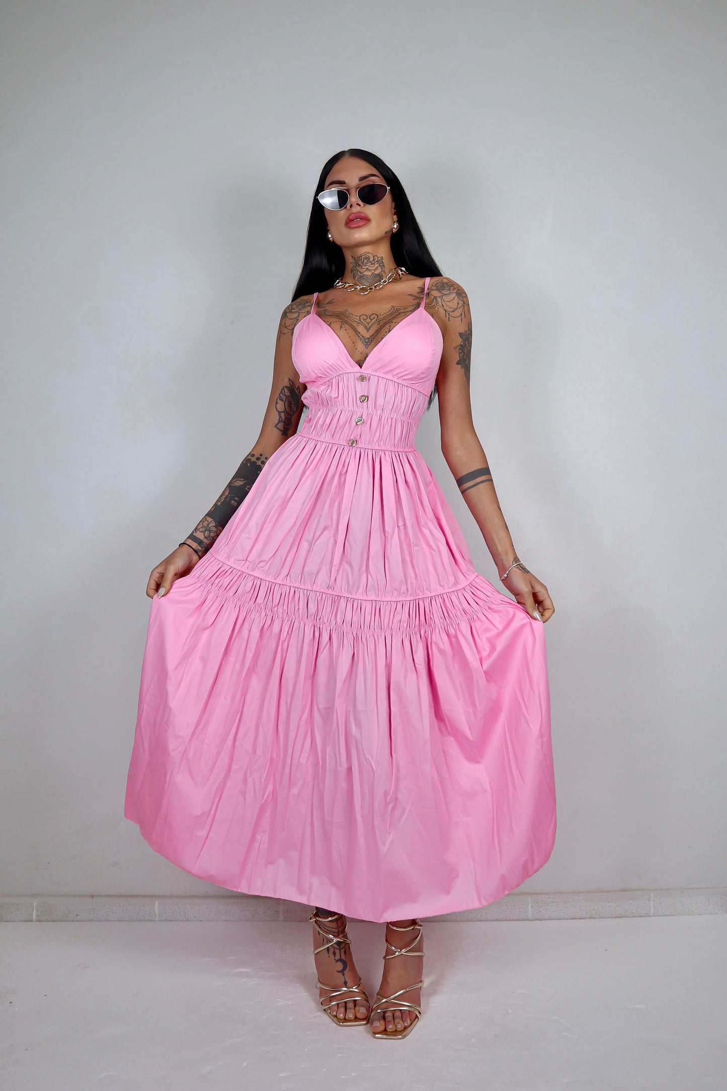 Abito Clara - Rosa