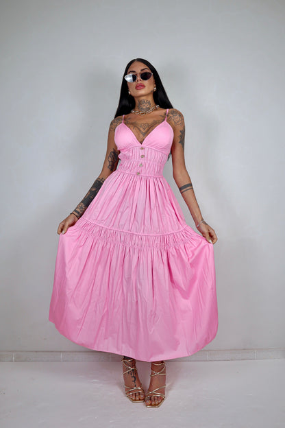 Abito Clara - Rosa