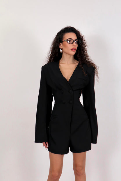 Tuta intera Jacqueline - Nero