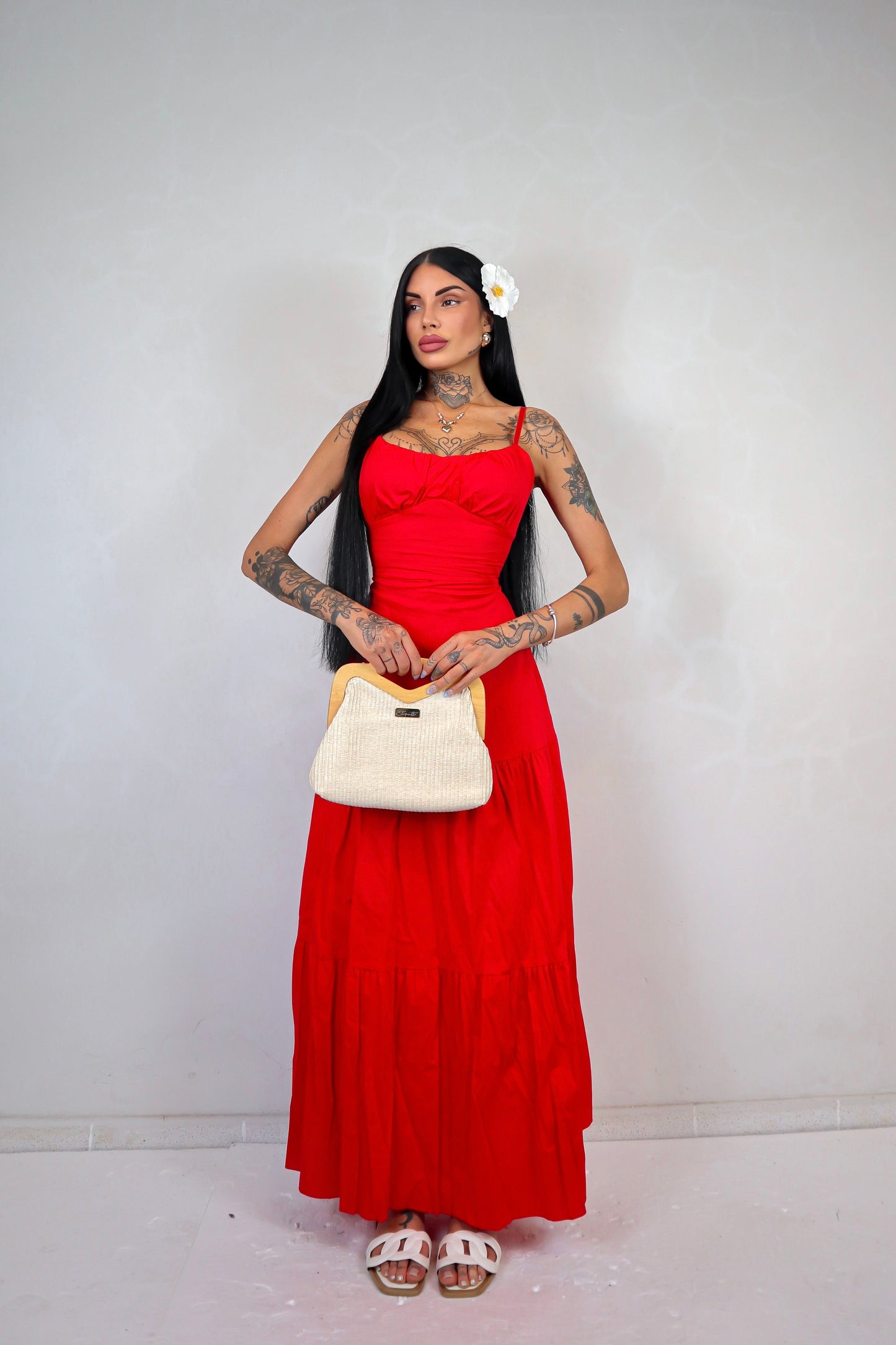Abito Camilla - Rosso