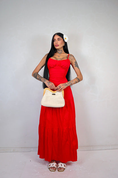 Abito Camilla - Rosso
