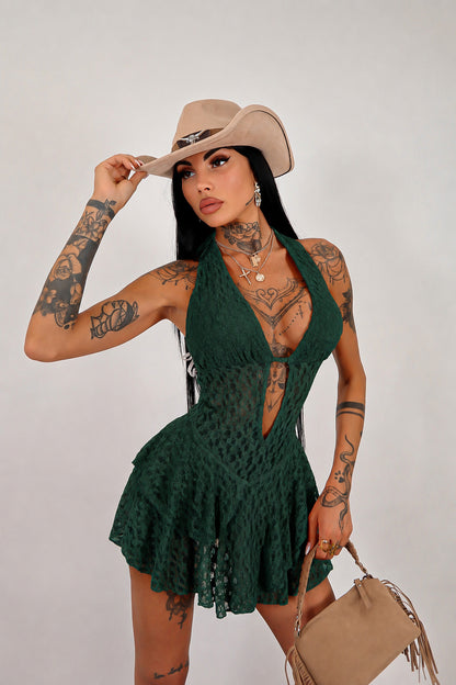Tutina Marbella - Verde bottiglia