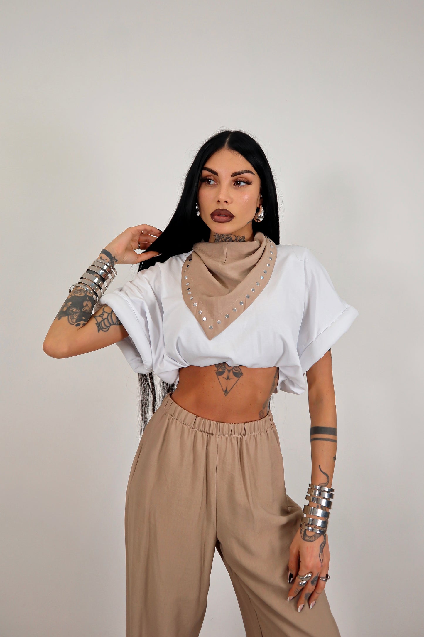 Completo multi Bandana - Beige