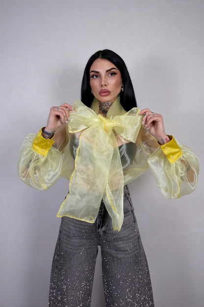 Blusa Fiocco - Giallo Pastello