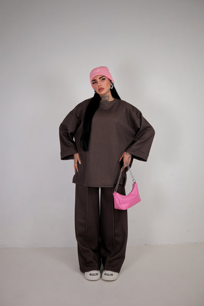 Completo Cozy - Marrone