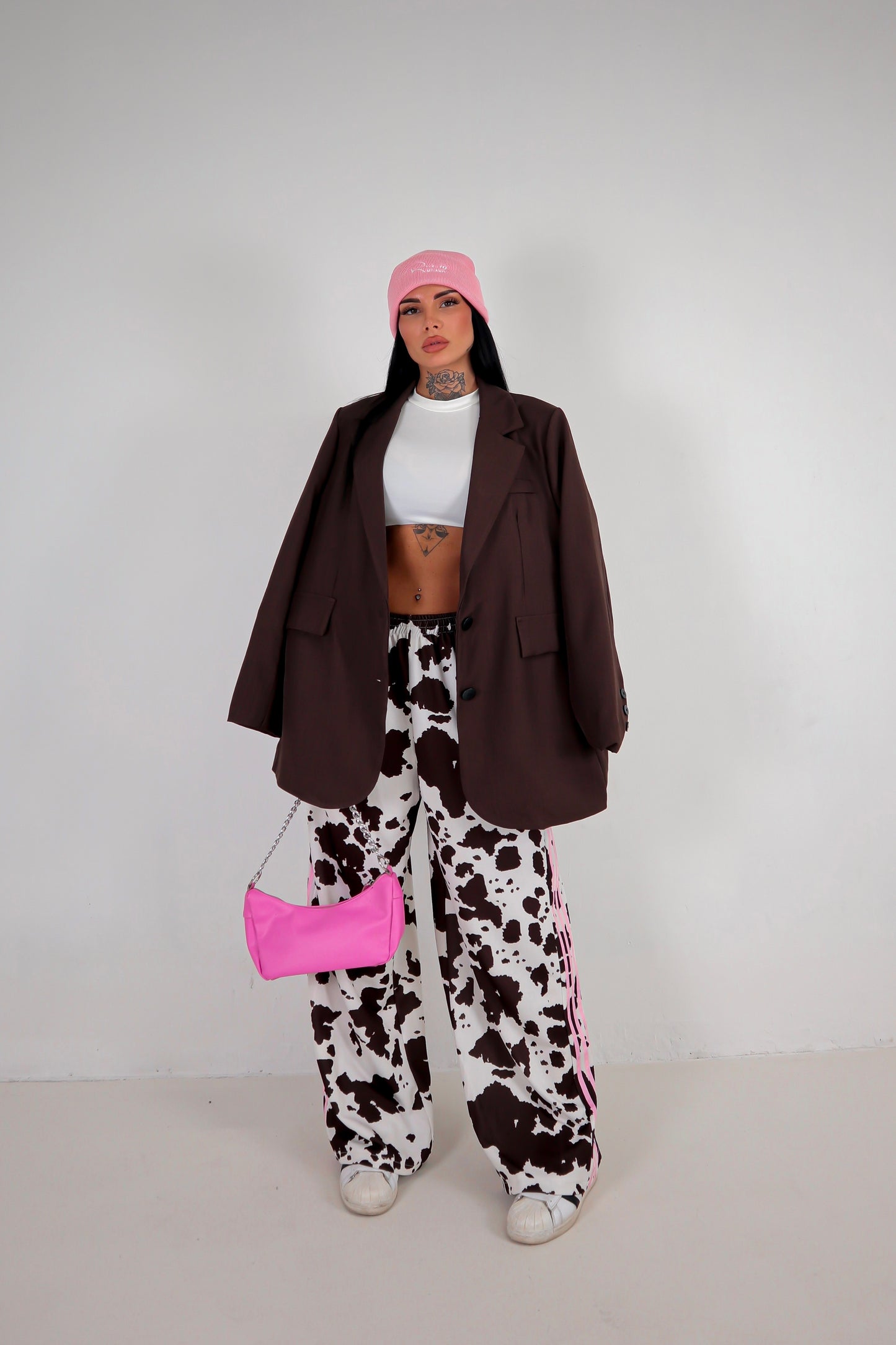Blazer Maxi - Marrone