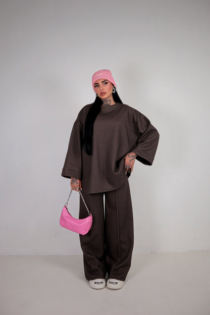 Completo Cozy - Marrone