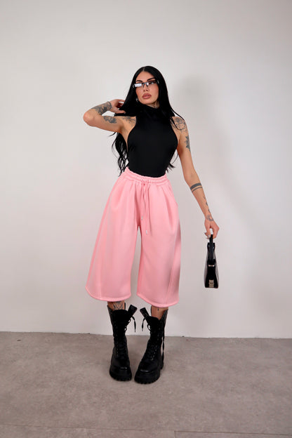 Bermuda Tuta Baggy - Rosa