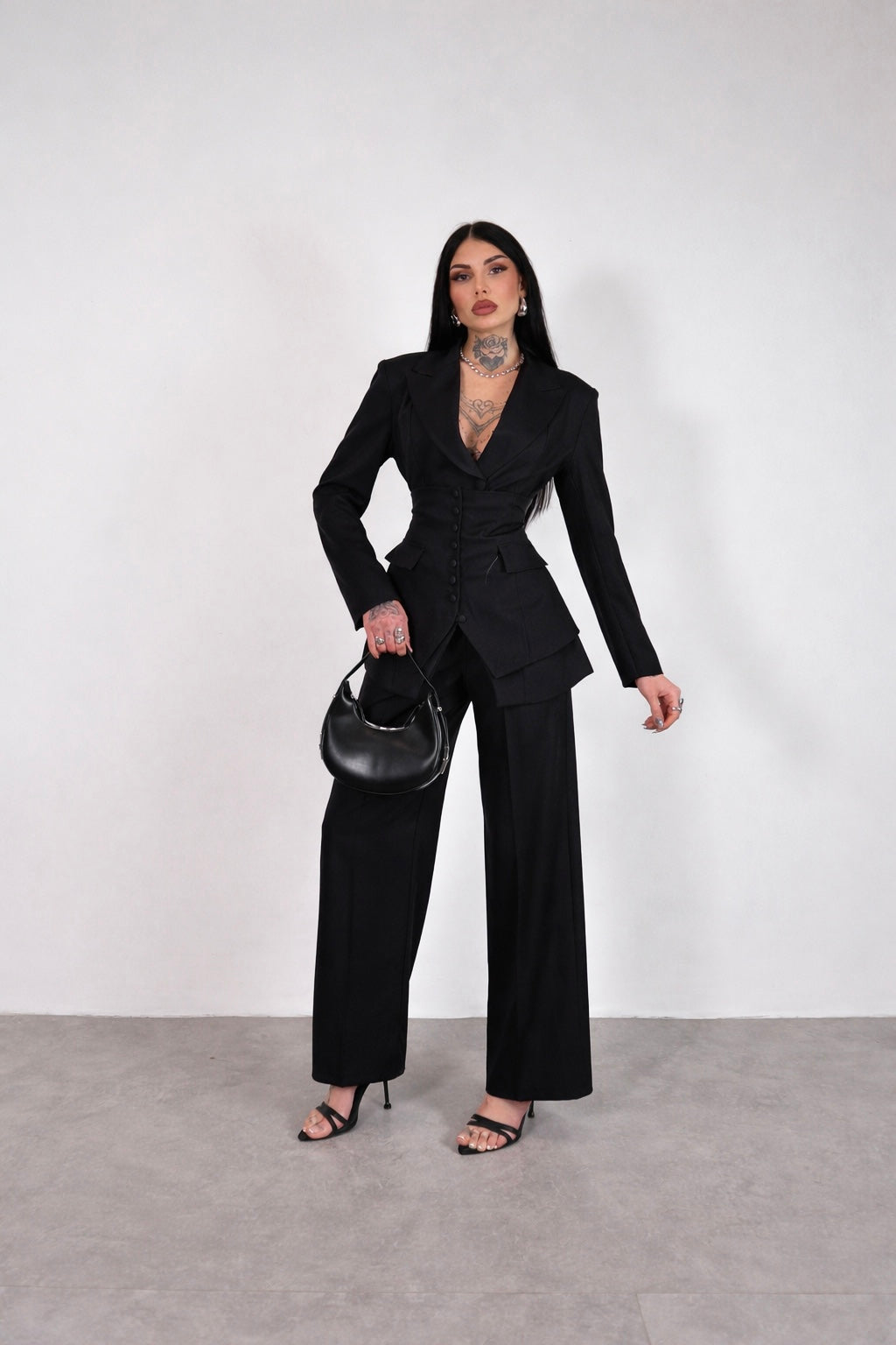 Tailleur Corsetto - Nero