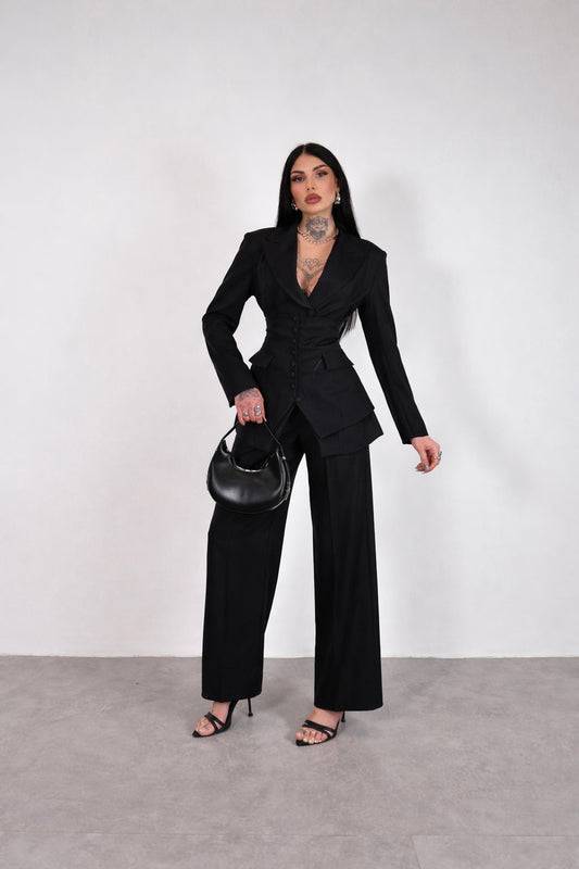 Tailleur Corsetto - Nero