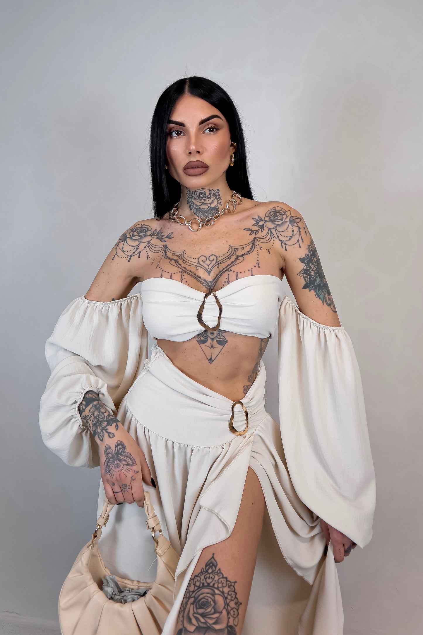 Completo Esmeralda - Beige