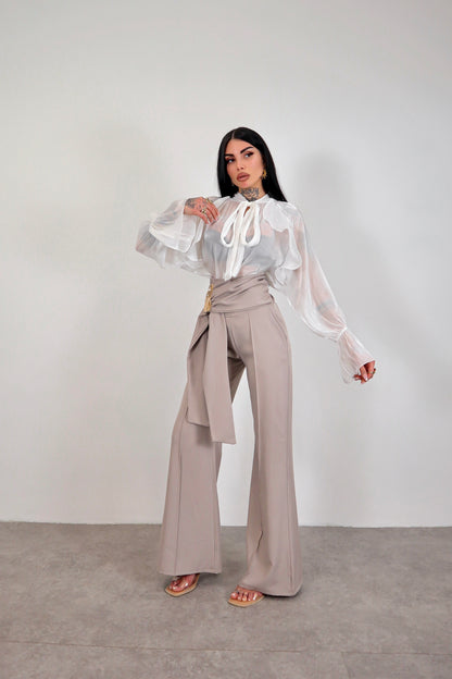 Pantalone Afrodite - Greige
