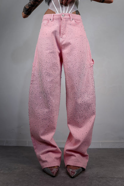 Jeans Polvere di Stelle - Rosa