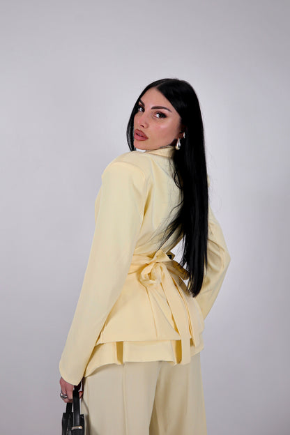 Tailleur Corsetto - Giallo pastello