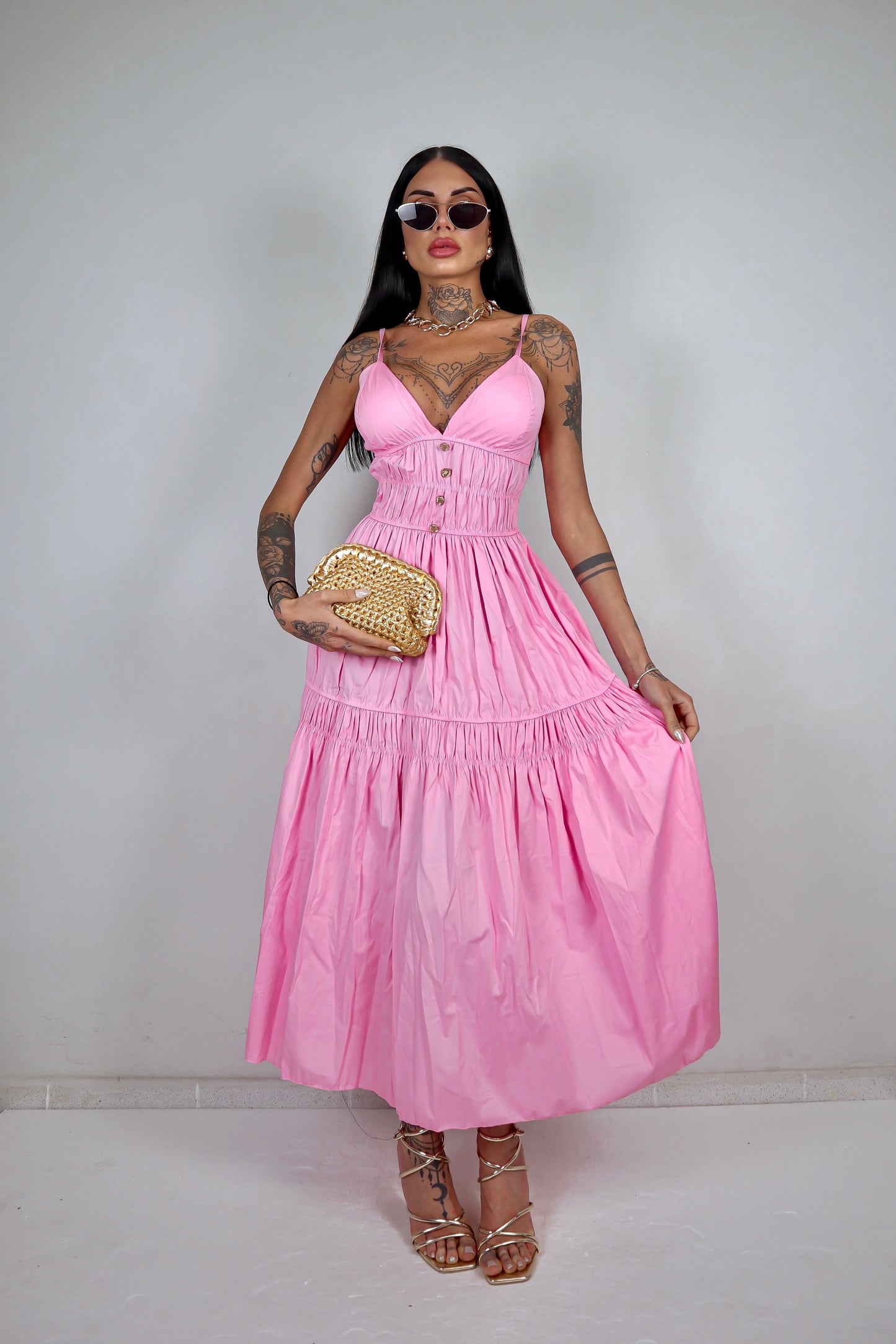 Abito Clara - Rosa