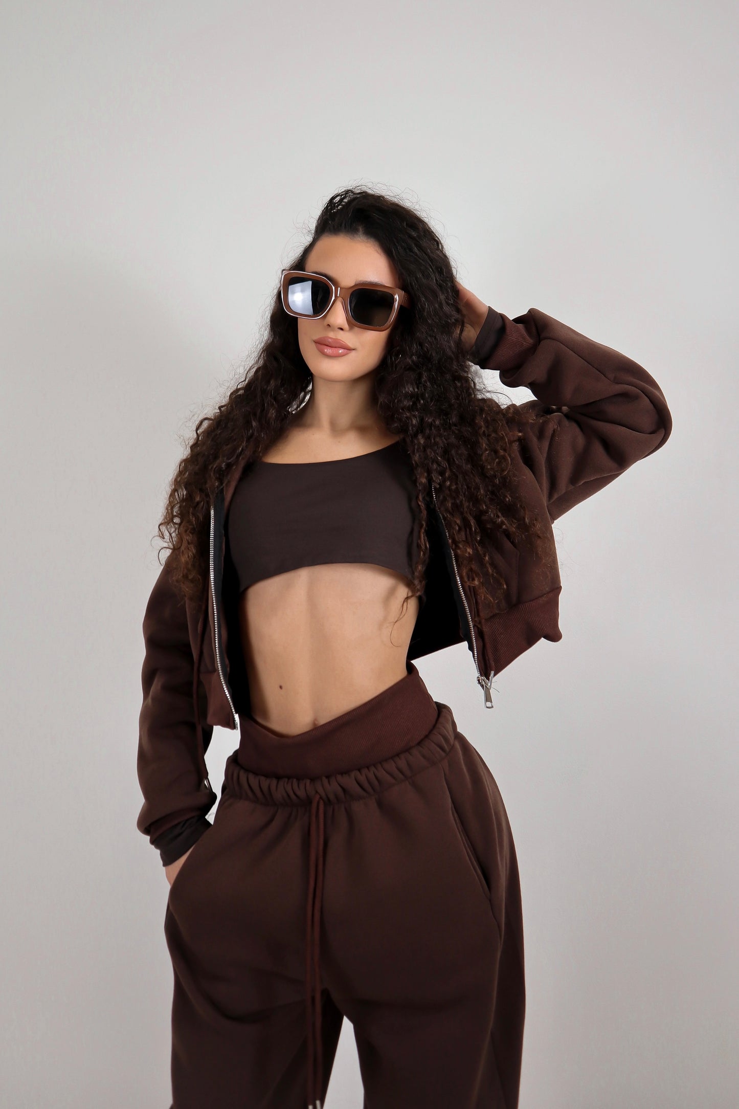 Completo Tuta Tris - Marrone